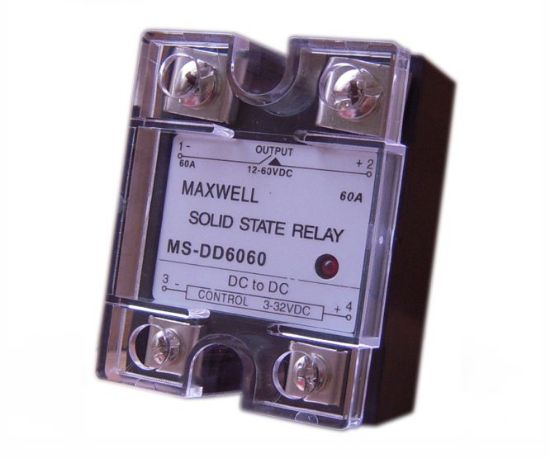 Picture of SOLID STATE RELAY DC-DC I=3-32VDC O=12-60VDC 100A